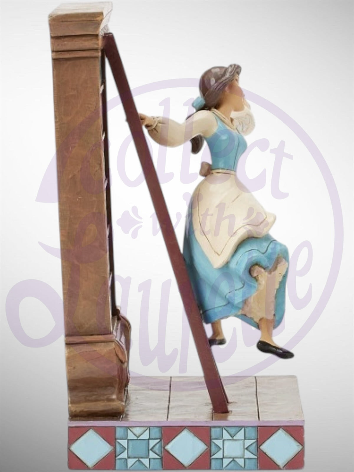 Jim Shore Disney Traditions -  A World of Books Belle Figurine
